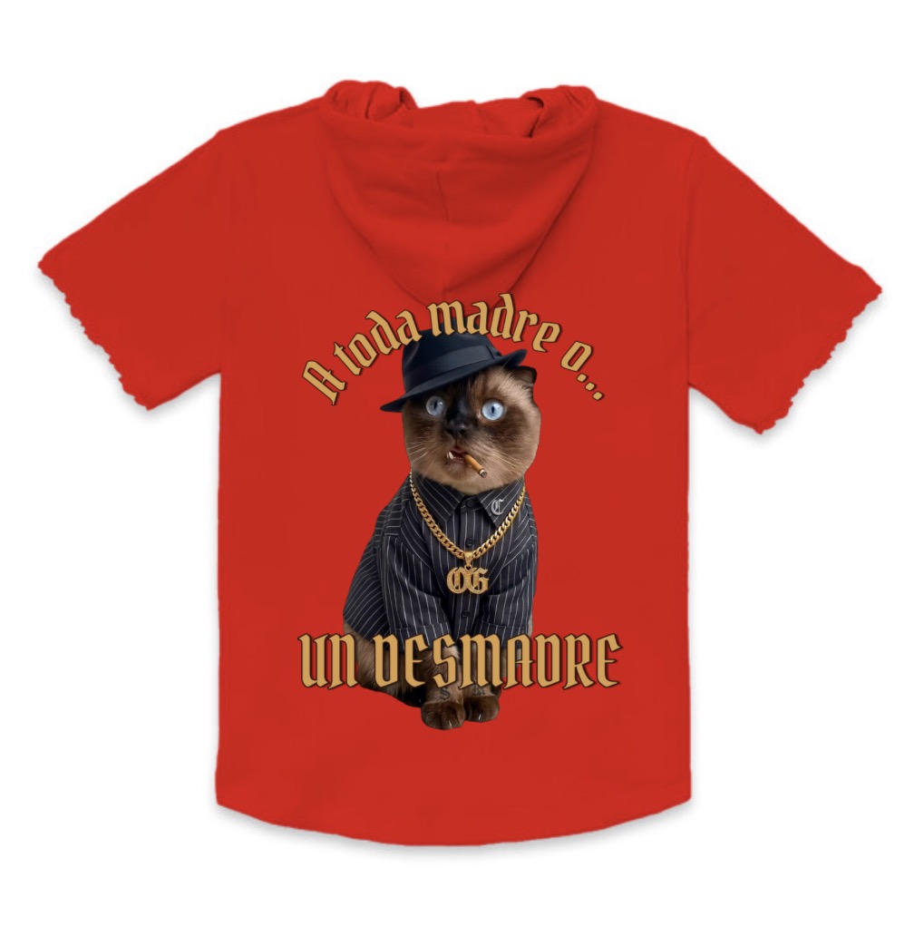 Hoodie Unisex Manga Corta