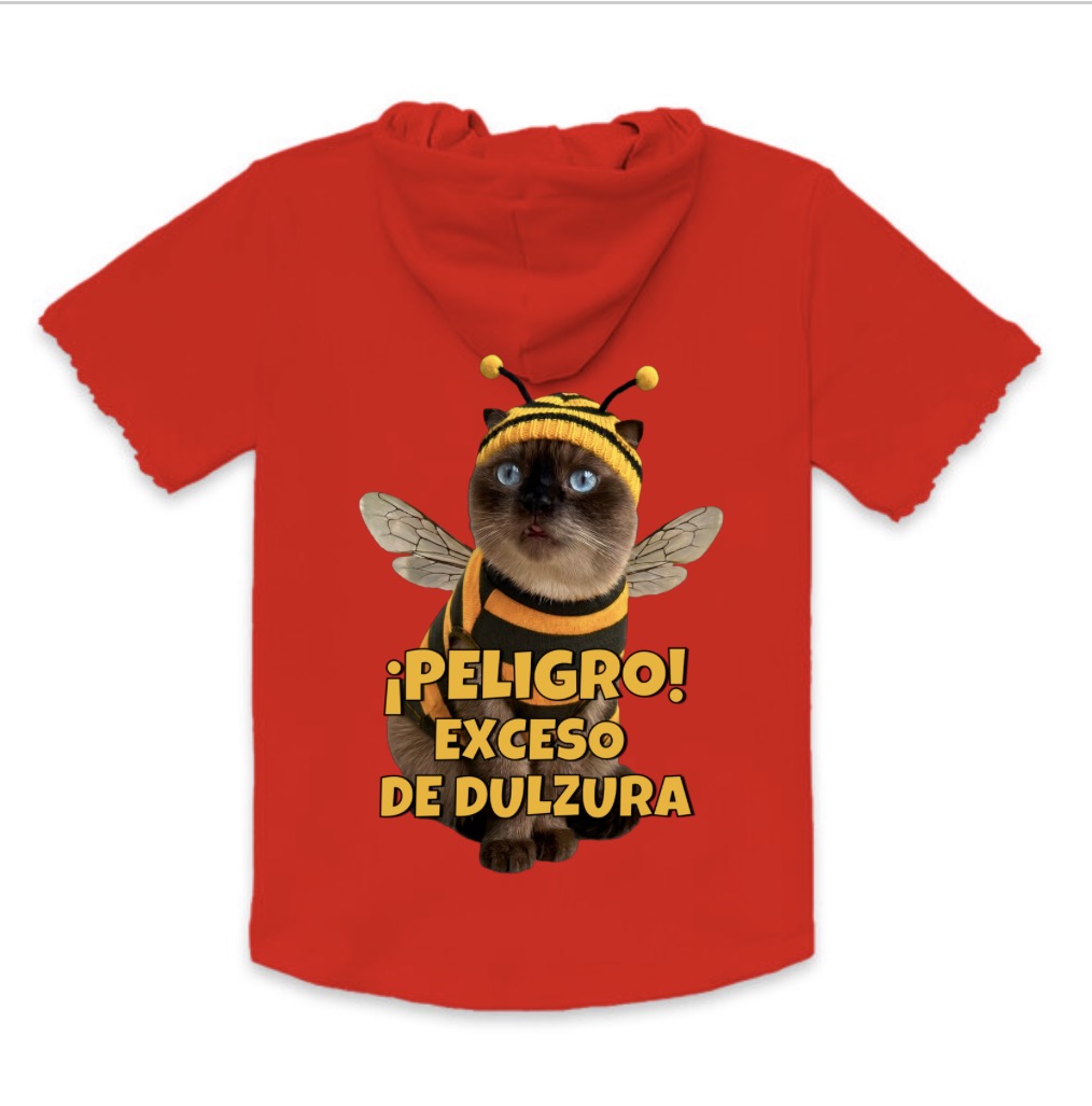 Hoodie Unisex Manga Corta
