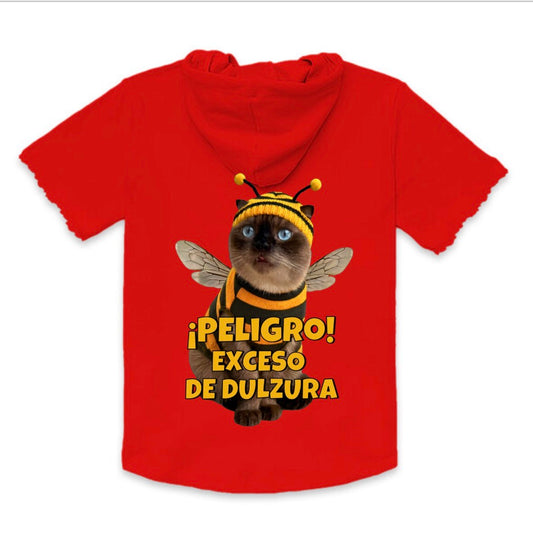 Hoodie Unisex Manga Corta