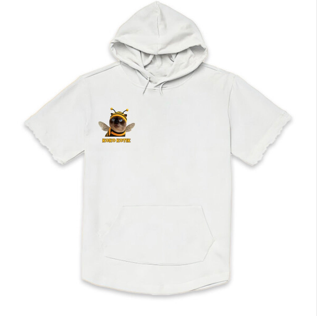 Hoodie Unisex Manga Corta