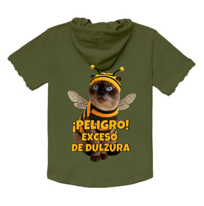 Hoodie Unisex Manga Corta