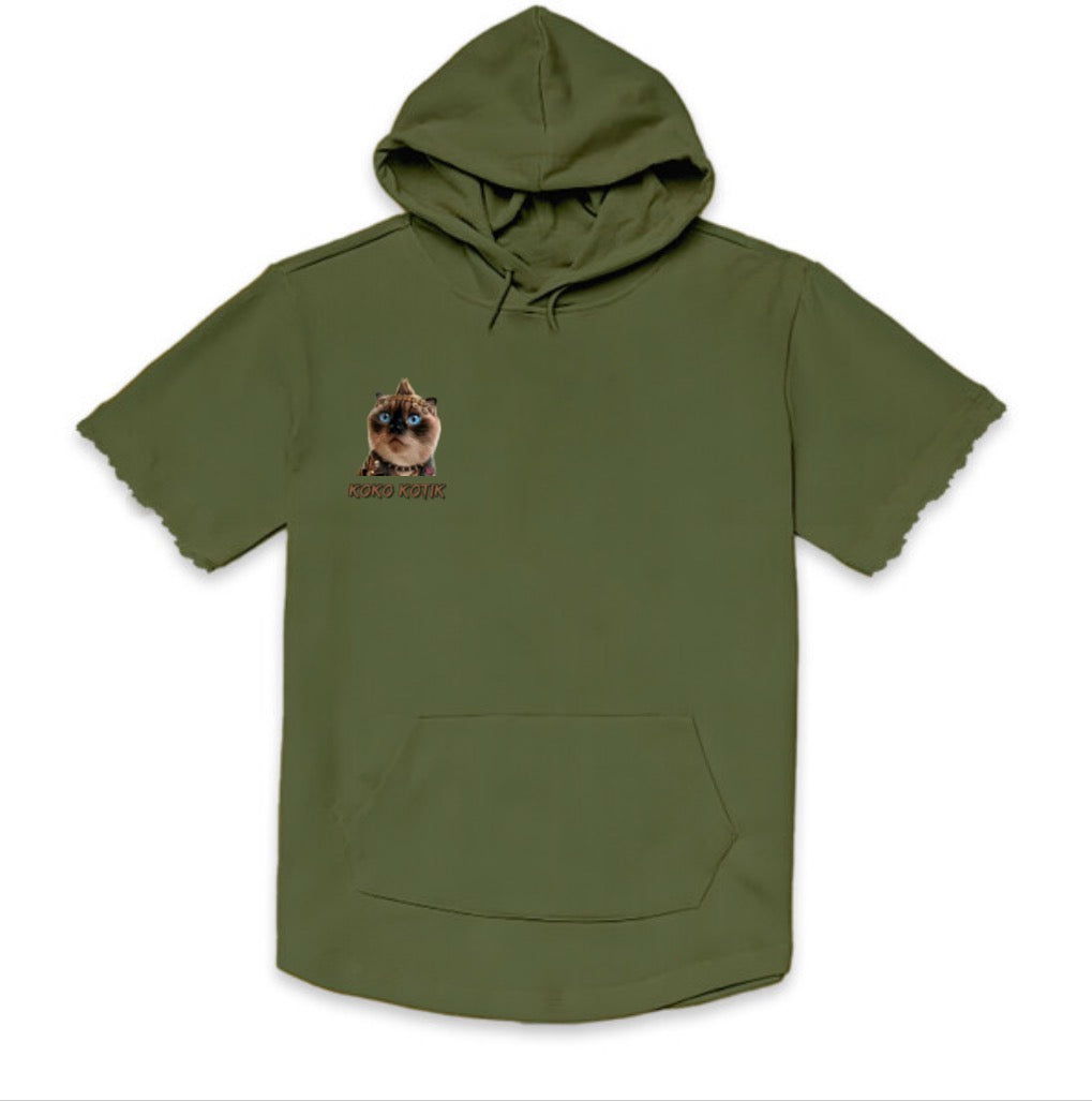 Hoodie Unisex Manga Corta