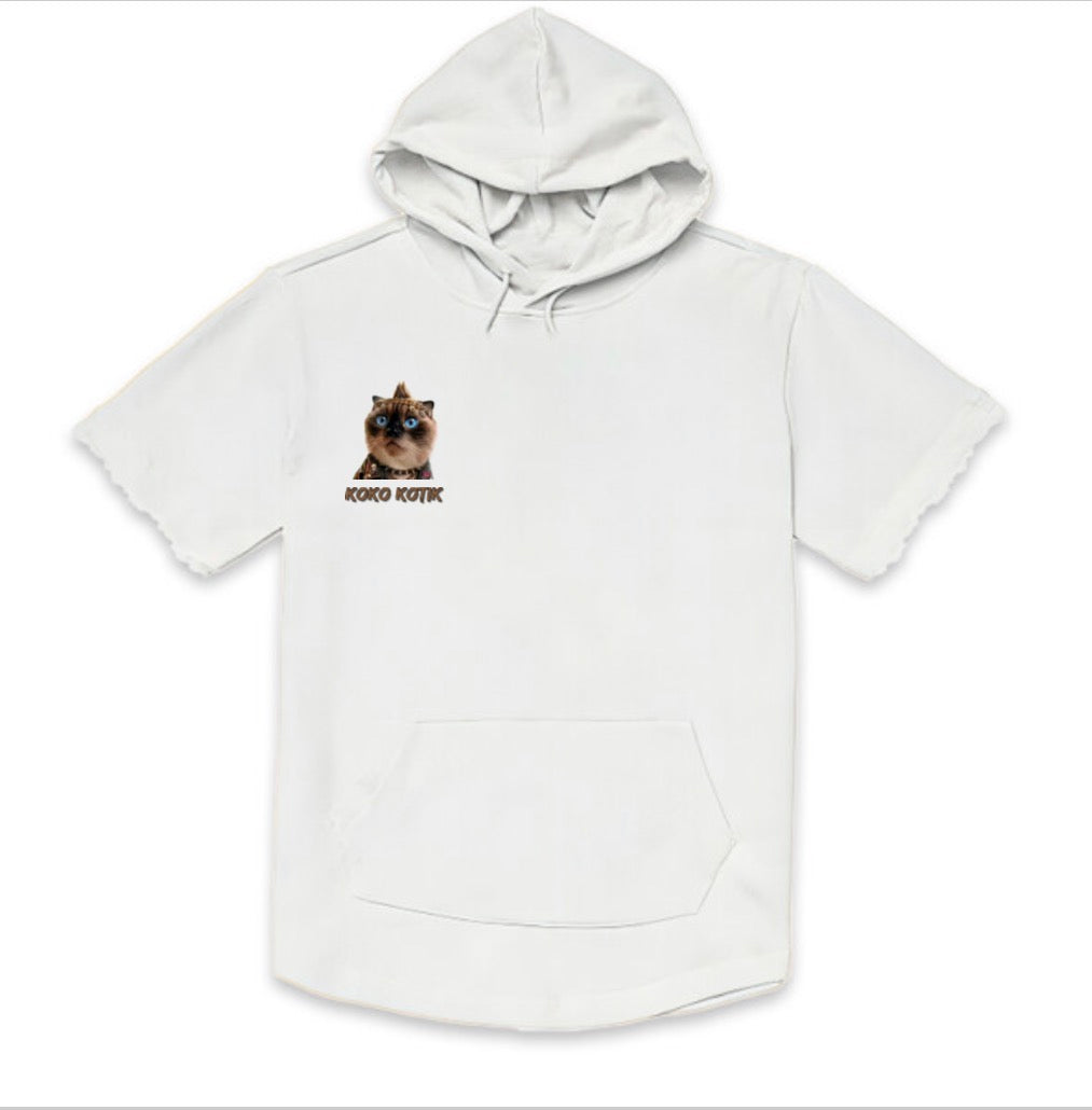 Hoodie Unisex Manga Corta