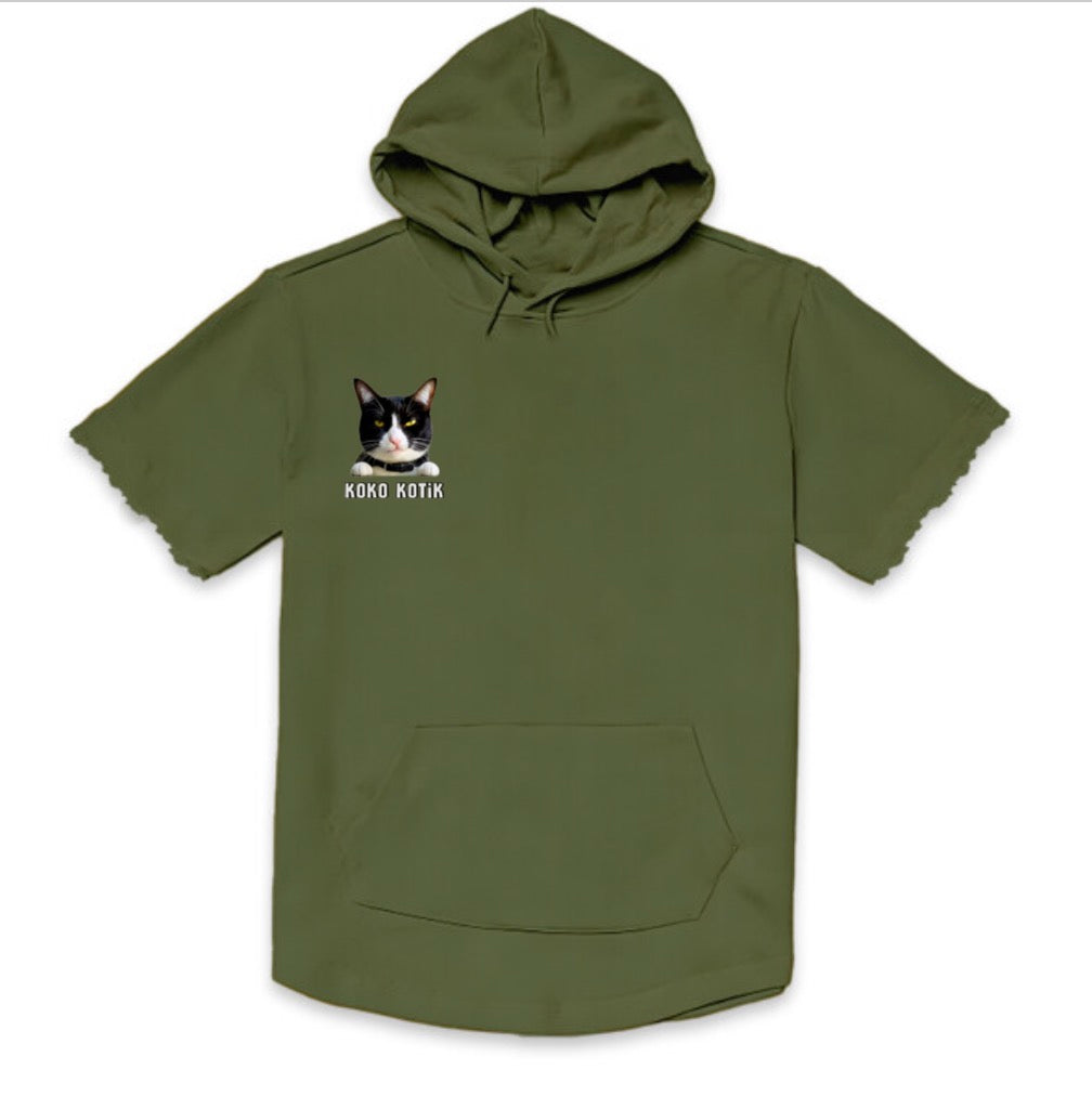 Short-Sleeve Unisex Hoodie