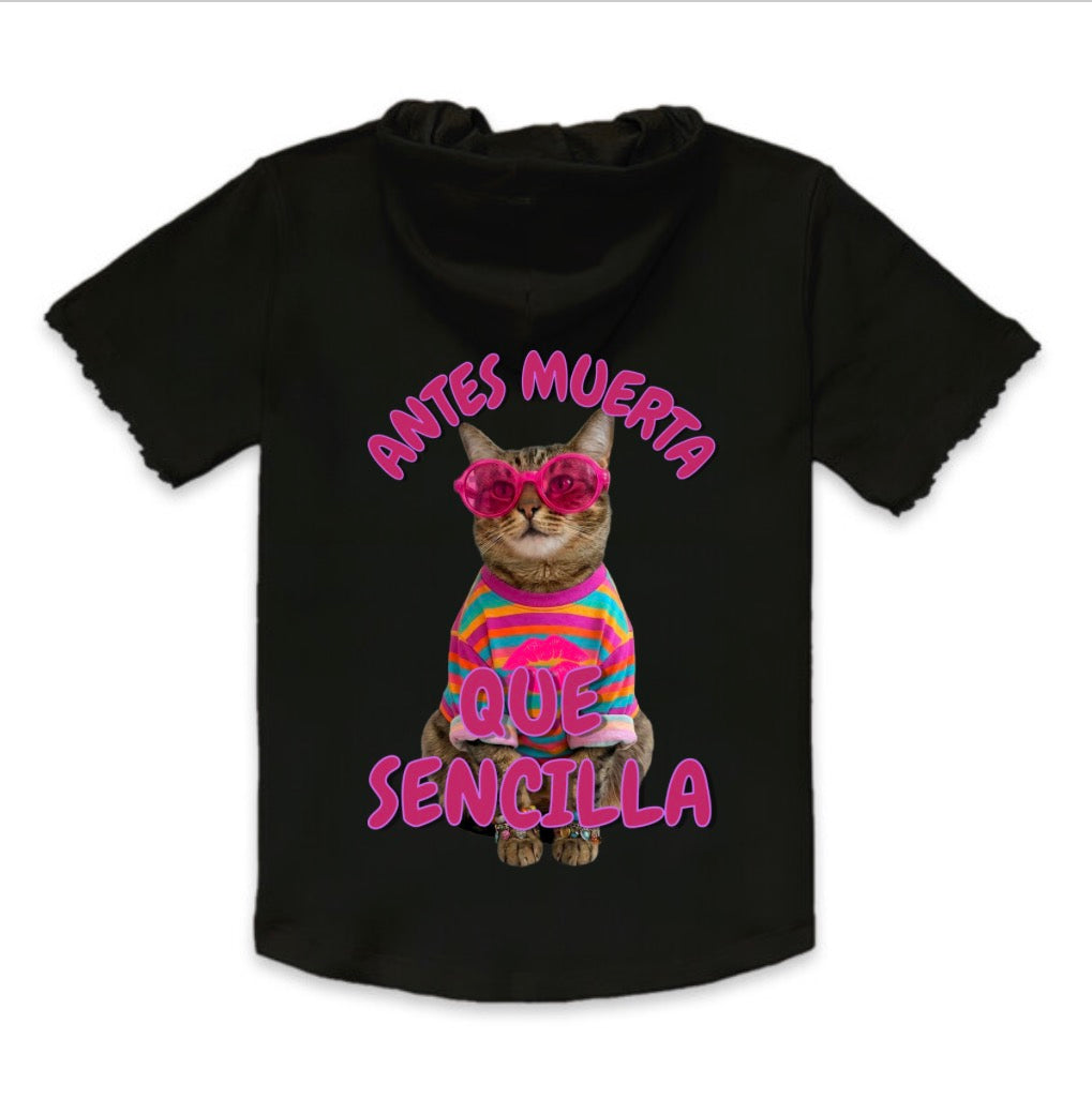 Hoodie Unisex Manga Corta