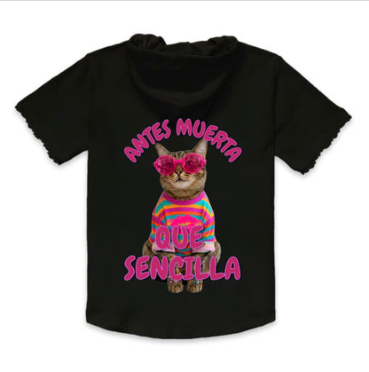 Hoodie Unisex Manga Corta
