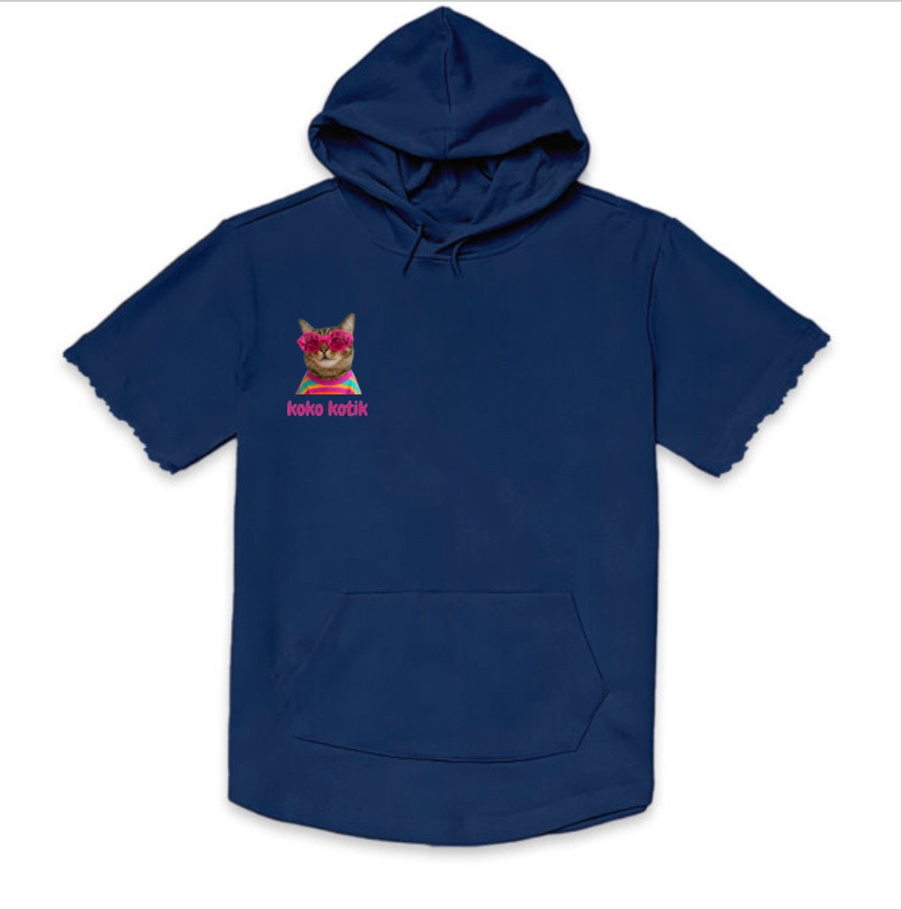 Hoodie Unisex Manga Corta