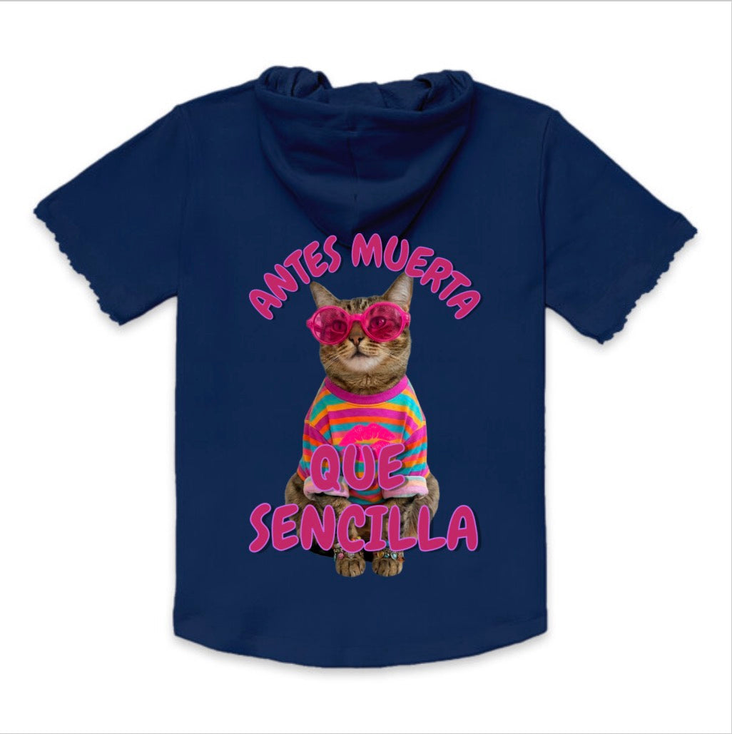 Hoodie Unisex Manga Corta
