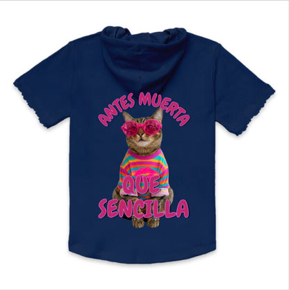 Hoodie Unisex Manga Corta