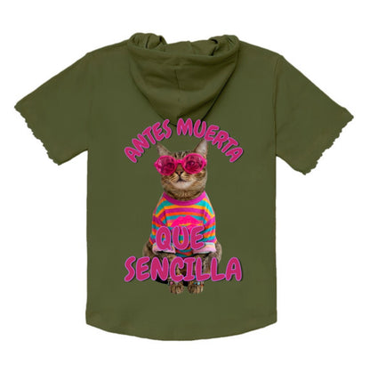 Hoodie Unisex Manga Corta