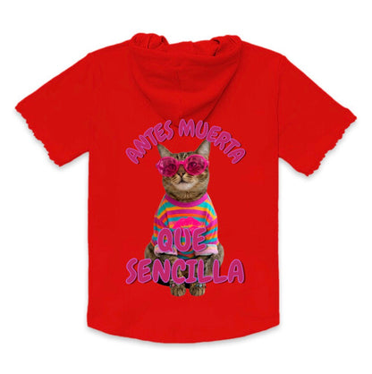 Hoodie Unisex Manga Corta