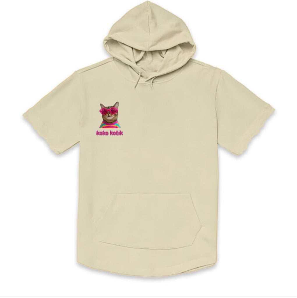 Hoodie Unisex Manga Corta