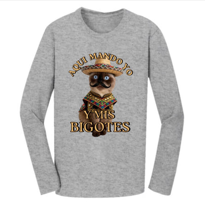 Playera Unisex Manga Larga Algodón