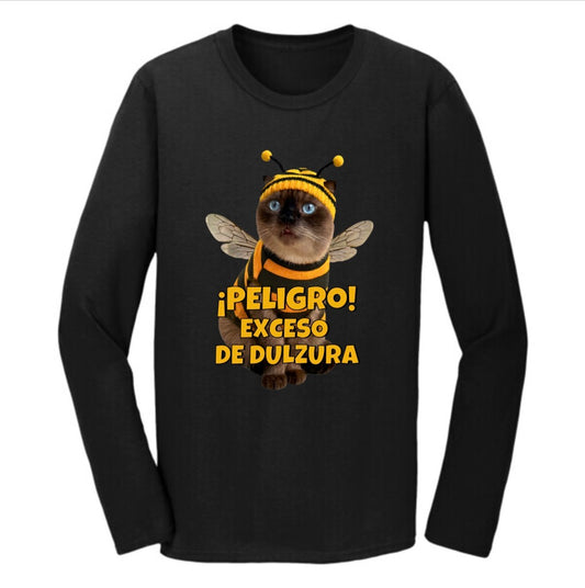 Playera Unisex Manga Larga Algodón