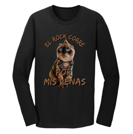 Playera Unisex Manga Larga Algodón