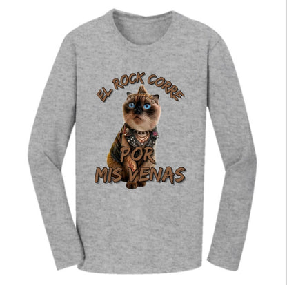 Playera Unisex Manga Larga Algodón