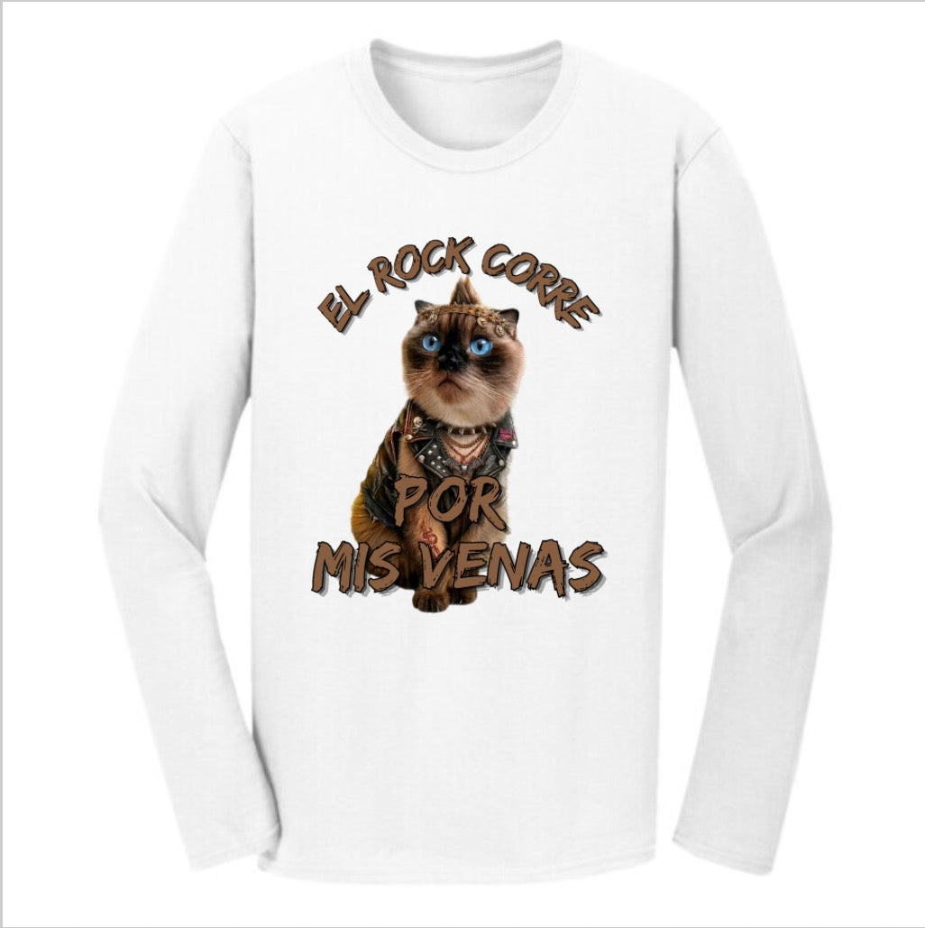 Playera Unisex Manga Larga Algodón