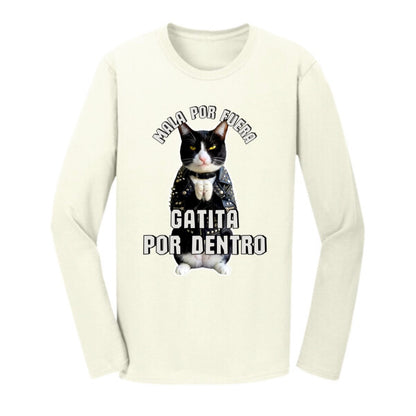 Playera Unisex Manga Larga Algodón