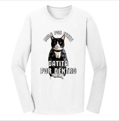Playera Unisex Manga Larga Algodón