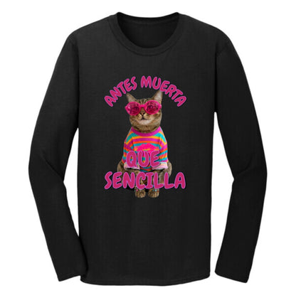 Playera Unisex Manga Larga Algodón