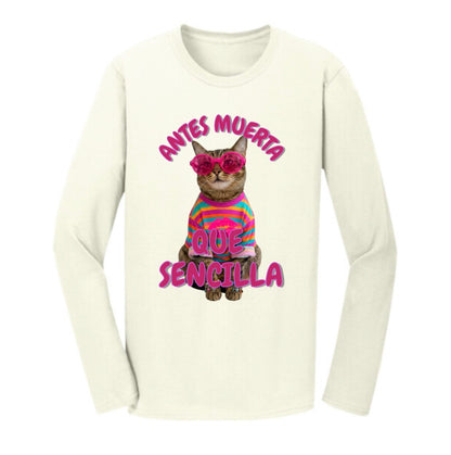Playera Unisex Manga Larga Algodón