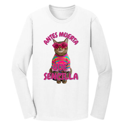 Playera Unisex Manga Larga Algodón